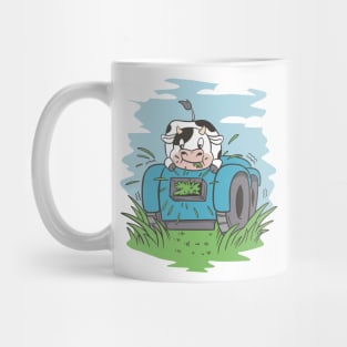 Cow P R t shirt Mug